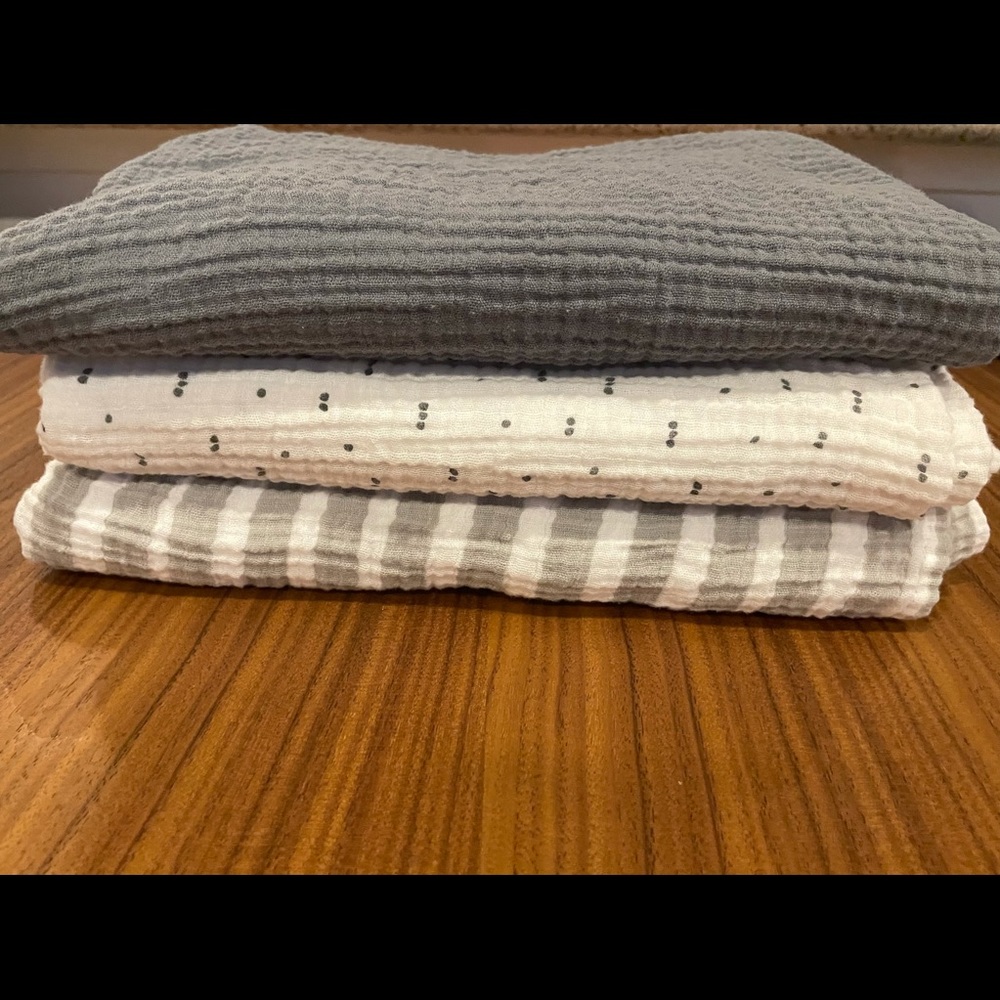 Cloud Island swaddles - 3 pck